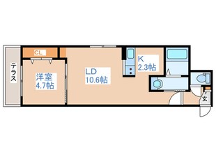 ラ・コーザＮ10の物件間取画像